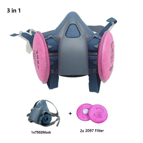 7502 spray paint dust mask - 3m,