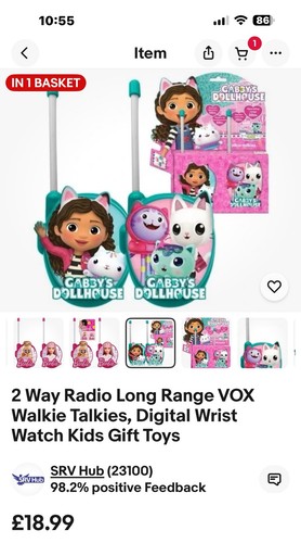 Set gabbys doll - x2, 2