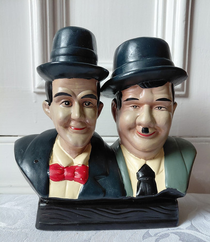 Iconic laurel hardy - +,