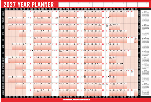 2027 year planner - -, large