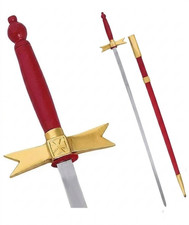 Knights Templar Sword - Red
