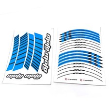 For Honda CBR600 F F2 F3 F4 F4i 91-07 17" Rim Wheel Stickers Decals GP02 Aqua