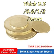 Thick 0.5/0.8/1/2/3mm Solid