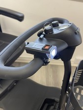 Mobility Scooter Clip On Head Light High Powered Torch Fits Pride Gogo Models