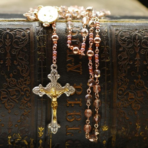 Handmade catholic chain rosary - chain,