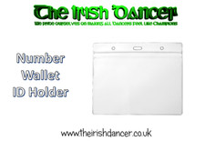IRISH DANCING NUMBER HOLDER / FREESTYLE DANCE COMPETITION NUMBER HOLDER/WALLET