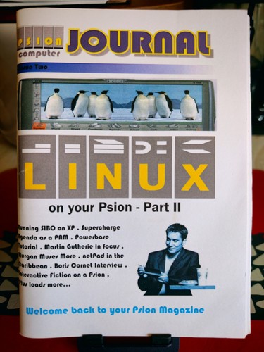 Psion computer journal issue - computer,