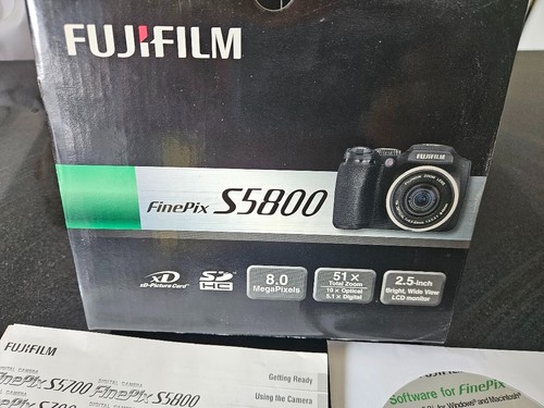 Fujifilm finepix s5800 8mp 10x - finepix,