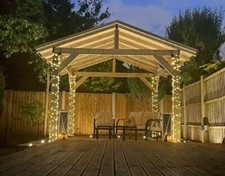 NEW Wooden Gazebo 3.6m x 3m