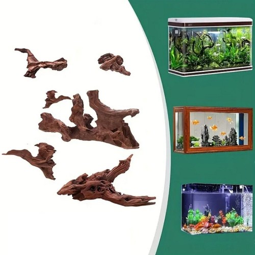 Natural driftwood fish tank - natural,