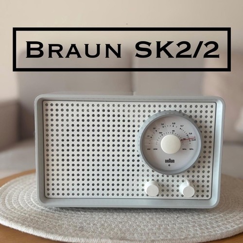 Braun sk2 vacuum tube radio - braun,