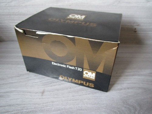 Boxed olympus t20 flash - om,