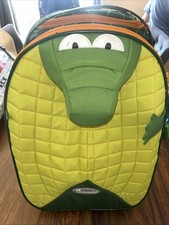 Sammies Samsonite Kids Crocodile 46cm Wheeled Suitcase Hand Luggage Travel Bag