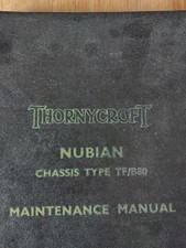 Thornycroft Nubian Workshop