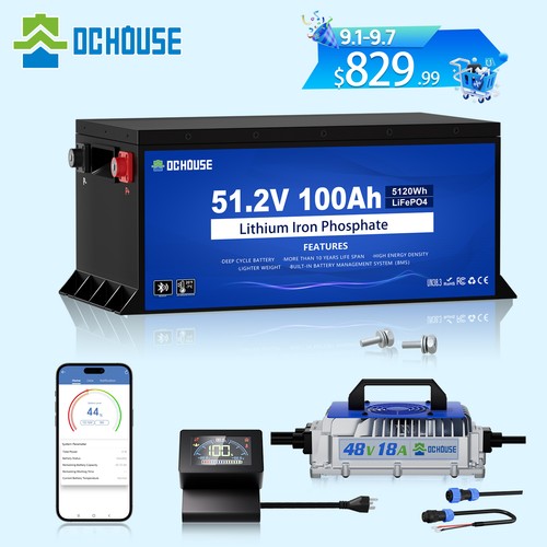48v 100ah golf cart - 48v, lithium