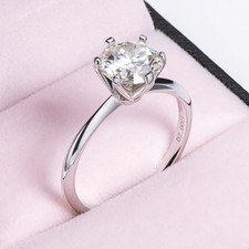 2.0ct Round Cut Lab‑Created