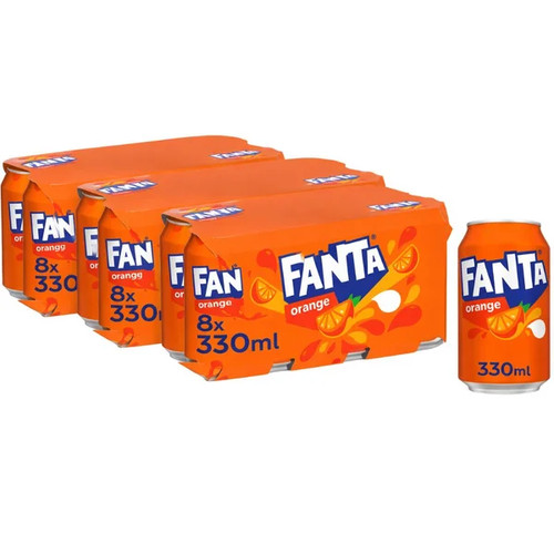 Fanta orange multipack - fanta, 330ml