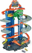 Hot Wheels City Ultimate Garage Playset 91cm Tall T-Rex Dinosaur Ages 5-8 GJL14