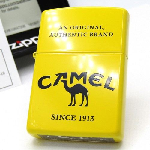 Camel yellow zippo oil lighter - yellow,
