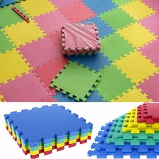 Multicolor Soft Foam EVA Interlocking Mat Thick Gym Mats Workshop Floor Tiles