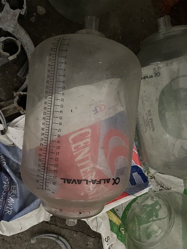 Milking parlour glass bottle - glass,