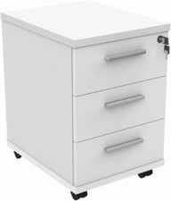 3 Drawer Lockable Under Desk