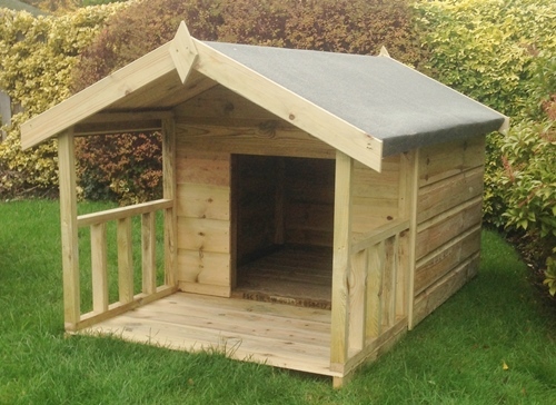 Dog kennel with - dog,