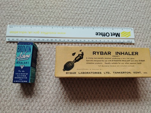 Vintage 1950 rybar asthma - vintage,