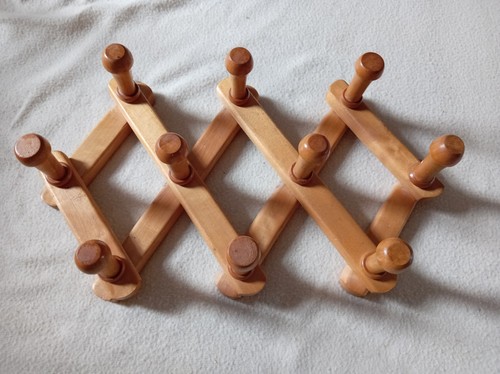 Vintage wooden expanding - wooden, wall