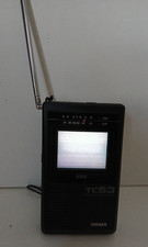 Citizen LCD Colour TV TC53 Pocket TV VHF UHF Tested 