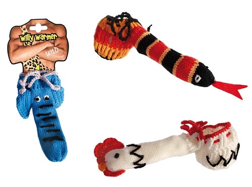 Men knitted willy - knitted,
