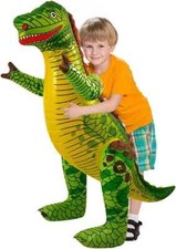 Big Inflatable T-Rex Dinosaur 76cm Godzilla Jurassic Park Toy Blow Up Party Prop