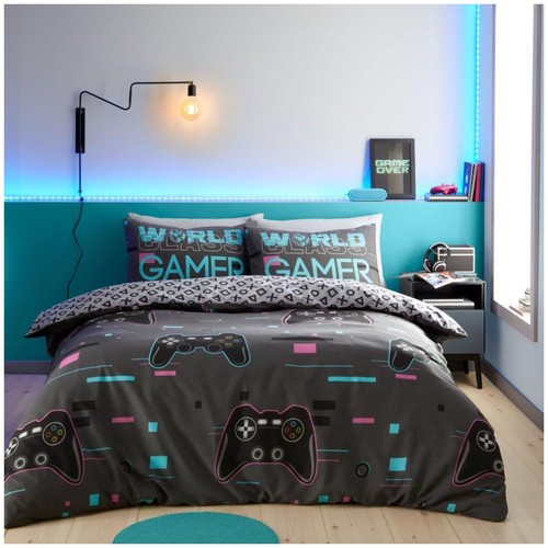 Game kids bedding - game,