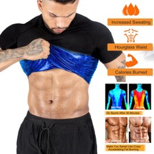 Men Sauna Suit Shirt Heat