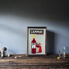Campari Bottle Style Wooden
