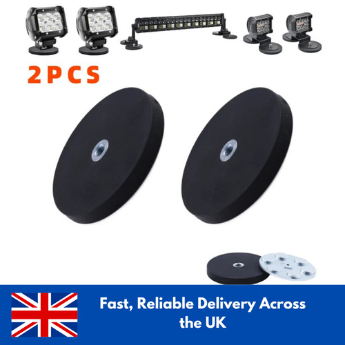 2pcs magnetic base mount - 2pcs,