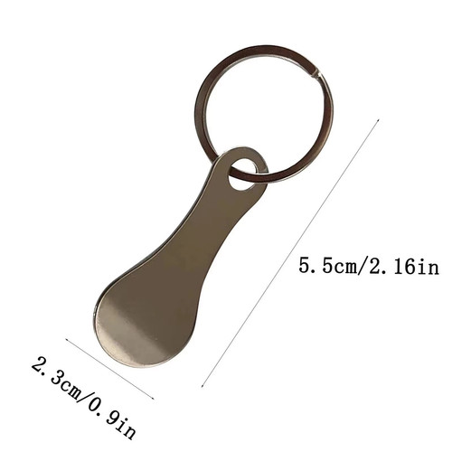 2pcs metal shopping - 1/2pcs,