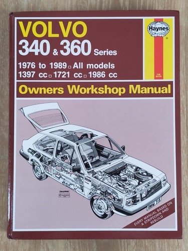 Haynes volvo 340 360 series - haynes,