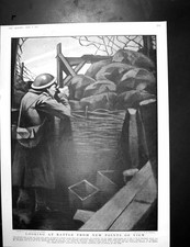 Original Old Vintage Print