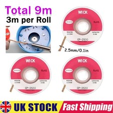 3Metresx2.5mm Desoldering