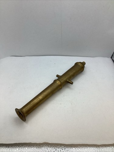 Vintage brass cannon - vintage, barrel