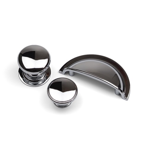 Chrome kitchen cup handle - kitchen,