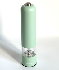 Silvercrest Electric Salt & Pepper Mill Soft Touch With Integrated Light Mint