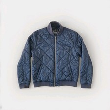 Barbour Jacket Mens Large Blue