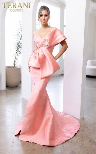 Terani couture one shoulder - couture, one-shoulder