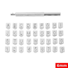 36Pcs DIY Leather Craft Stamp