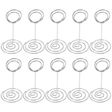 10Pcs Place Card Holders Table Number Holders Table Picture Stands photo holders