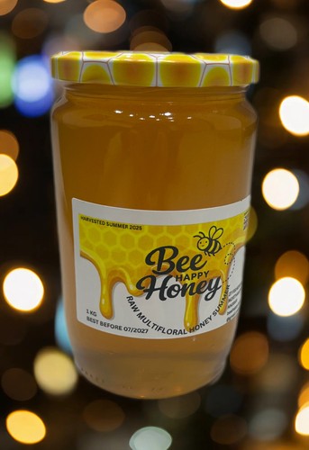 1kg raw british liquid - british, honey