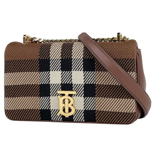 Burberry fabric leather - burberry,