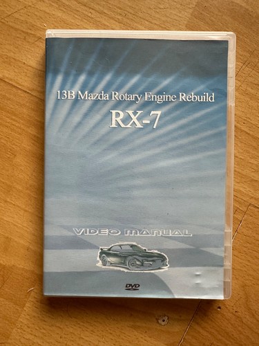 Mazda engine rebuild - rebuild, dvd